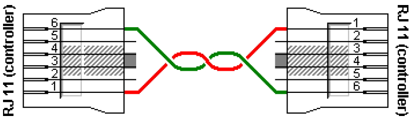 Подключение RS‑485